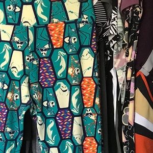Lularoe OS Nightmare Before Christmas Legging